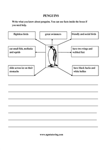 Picture of Writing: Penguins