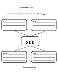 Picture of Sight Words: See