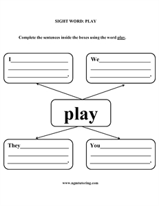 Picture of Sight Words: Play