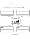 Picture of Sight Words: Read