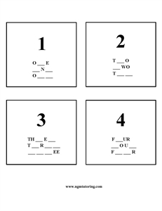 Picture of Sight Words: Number Words