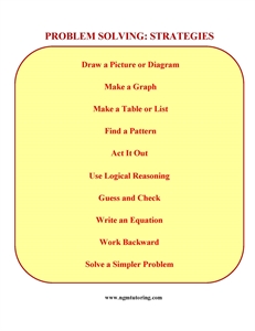 Picture of Problem Solving: Strategies