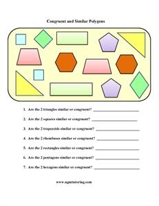 Picture of Congruent and Similar Shapes